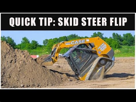 back flip skid steer|skidsteer flipping over review.